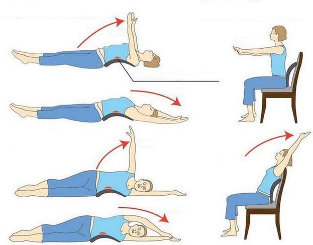 Exerciții pentru osteochondroză